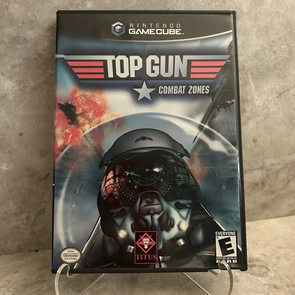 Top Gun: Combat Zones (Nintendo GameCube) CIB COMPLETE & TESTED